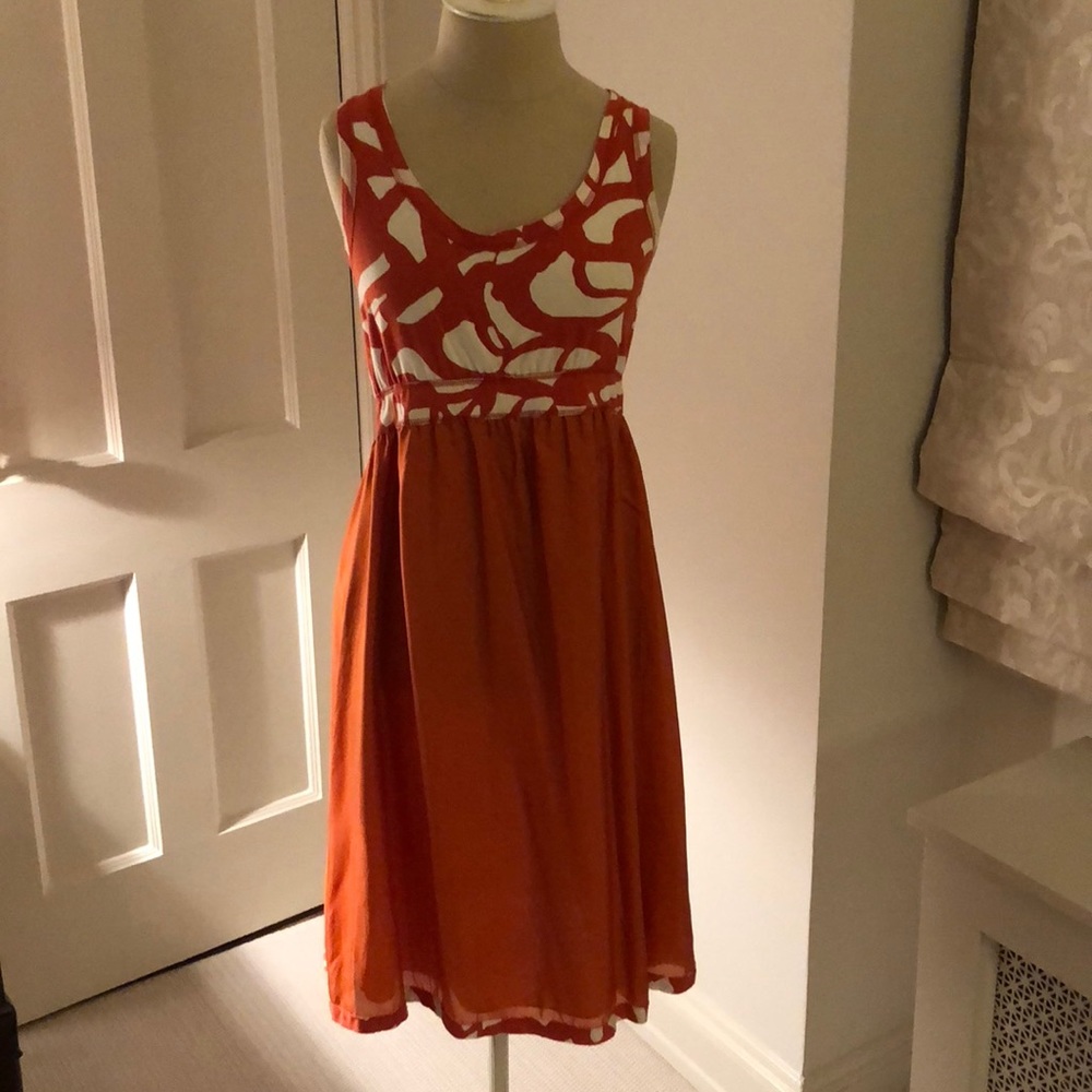 Cotton and silk summer dress